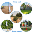 thumbnail image 6 of Flag Spike Ground Stake,Ground Spike Flag Pole Holder Metal Stakes for Ground, Flag Base, Universal Light Stakes, 6 of 6