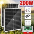 thumbnail image 1 of Lie 200w Kit de panel solar 60a 12v Cargador de batería con controlador, kaili Sencillez, 1 of 2