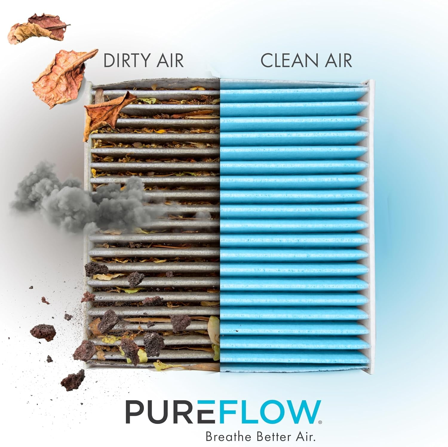 PUREFLOW PC99889X Cabin Air Filter | Fits 2021-2026 Nissan Rogue 1.5L; 2022-2026 Pathfinder 3.5L; 2021 Rogue 2.5L