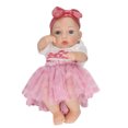 thumbnail image 2 of Muñeca Recién Nacida Para Niña, Muñeca Bebé Para Niña, Simulación De Vinilo, 11 Pulgadas, Interactiva Para Fiesta Para Coleccionista Fyydes Simulation Baby Doll, 2 of 8