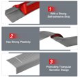 thumbnail image 3 of Uxcell 3.2Ft Stair Nosing, 3cm L Shape Staircase Step Edges Protectors, Grey, 3 of 6