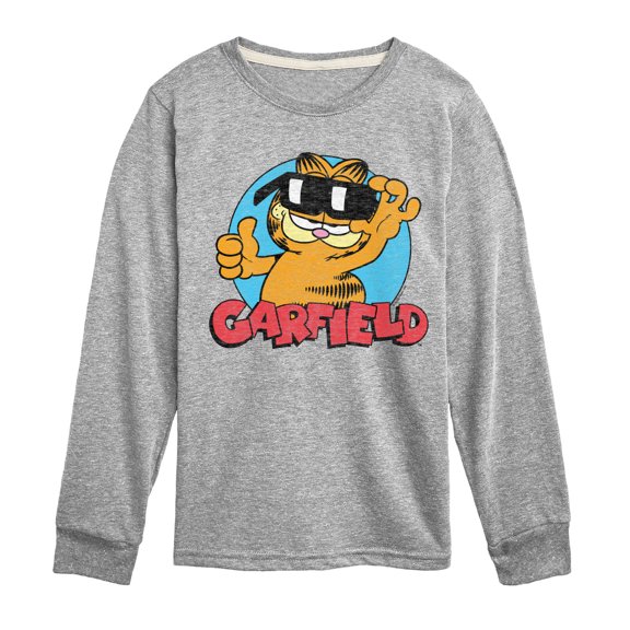Garfield - Garfield Sunglasses - Toddler & Youth Long Sleeve Graphic T-Shirt