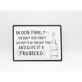 thumbnail image 1 of White Family Processo Metal Sign, 1 of 1