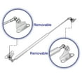 thumbnail image 4 of Unique Bargains 2pcs 20 inch 200N/20KG Silver Universal Lift Supports Struts Shocks Gas Spring Replacement for Car, 4 of 8