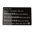 thumbnail image 3 of Tarjeta de Cartera de fotografía Personalizada Yuyangstore Inserto de billetera de Metal Unisex Negro D, 3 of 7