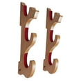 thumbnail image 3 of Expositor de espadas de pared, de bambú, decorativo y multifuncional. 3 niveles, 3 of 9