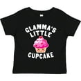 thumbnail image 3 of Inktastic Glammas Little Cupcake Girls Toddler T-Shirt, 3 of 5