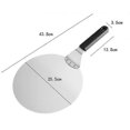 thumbnail image 5 of Professional stainless steel pizza peel, pizza oven accessories, 43.8 x 25.5 cm., 5 of 5