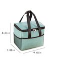 thumbnail image 3 of Lunch Bag Women, Lunch Box Lunch Bag for Women Adult Men, Small Leakproof Cute Lunch Tote Large Capacity Reusable Insulated Cooler Lunch Container for Work/Office/Picnic/Travel-Green, 3 of 9