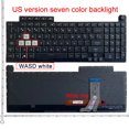 thumbnail image 1 of NEW Keyboard for ASUS ROG strix G731 GV G731G G731GW G731GU Crystal US Gaming Computer Keyboards Backlight Wide back light, 1 of 4