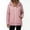 Pink, variant on WPPGONE Womens Windbreaker Jacket Hooded Water-Repellent Hem Drawstring Zip Up Long Sleeve Coat Outdoor Autumn Winter Fashion Casual Jacket with Pockets
