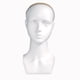 thumbnail image 5 of Cabeza de maniquí calva con soporte para peluca ligero para hombros, busto de cabeza de maniquí, peluca Blanco, 5 of 7