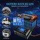 thumbnail image 5 of Cargador de batería inteligente Haisito de 20 amperios, 12 V/24 V para coche y camión, 5 of 7