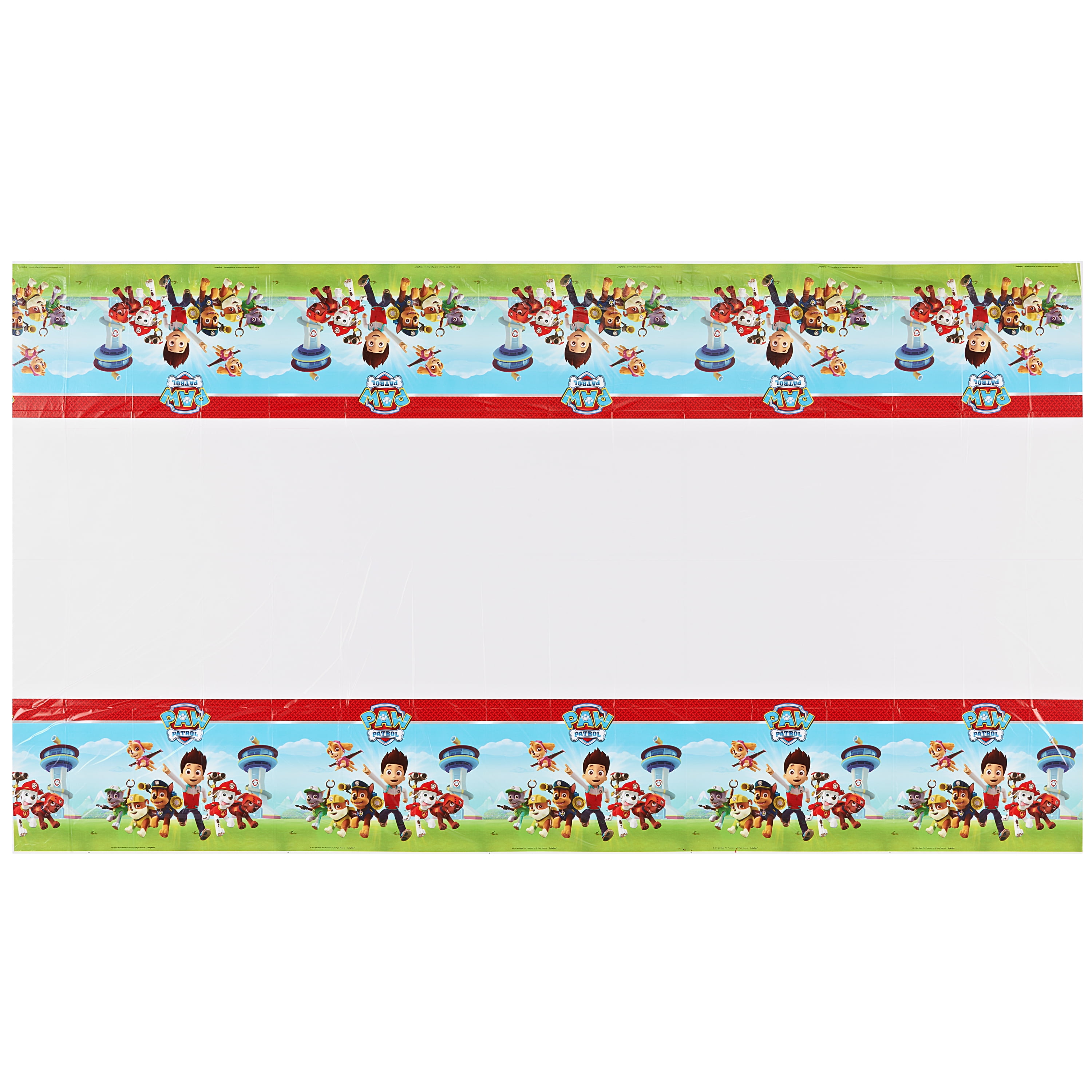 Cat Pet Paw Plastic Table Cover for Paw Patrol Party Supplies Dog Theme Birthday Party Decorations Cat Theme Birthday Party 4pcs 54x108in Puppy Dog Pet Paw Patrol Print Disposable Plastic Tablecloth
