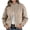 Khaki, variant on uublik Faux Suede Jackets Women Gray Long Sleeve Casual Zip Up Coat Trendy Fall Clothes