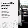 thumbnail image 2 of TN433 Toner Cartridge Compatible for Brother TN-433 TN 433 TN-431 MFC-L8900CDW HL-L8360CDW HL-L8260CDW MFC-L8610CDW HL-L8360CDWT Printer Ink (Black Cyan Yellow Magenta 4-Pack), 2 of 8