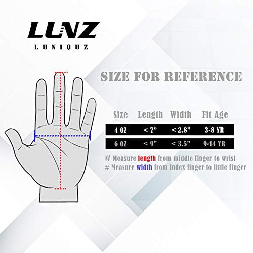 Luniquz Boxing Gloves for Kids Punching Bag Sparring Fit Boys Girls Luniquz Boxing Gloves for Kids Punching Bag Sparring Fit Boys Girls