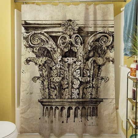 - Manual Woodworkers & Weavers Column II Single Shower Curtain