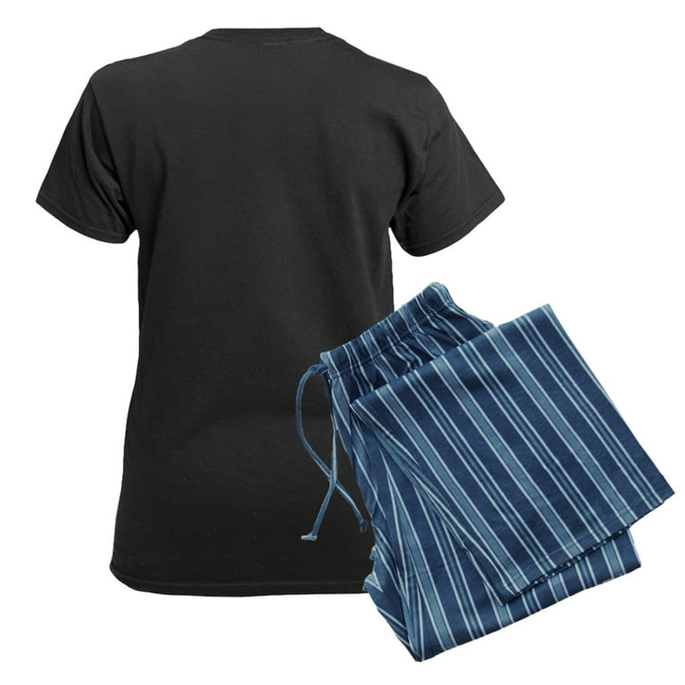 CafePress Opossum Possum Animal Women s Dark Pajamas Women s Short Sleeve Print T Shirt and Pants Dark Cotton Pajama Set Walmart