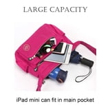 LAVA Women Crossbody Bags Waterproof Nylon Shoulder Purse Travel ...