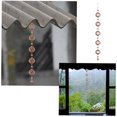 thumbnail image 4 of Outdoor Rotating Metal Rain Chain Courtyard Decoration Bell Hanging Decoration, 4 of 9