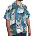 thumbnail image 2 of Tmall Men's Short Sleeve Beach Button Down Casual Printed Summer Shirts - Unisex, 2 of 6