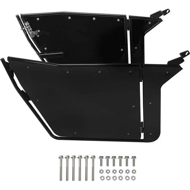 Ecotric Kojem Pair Cab Doors Aluminum Set Full Swing Open