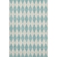 thumbnail image 2 of Addison Rugs Mayfield Washable Transitional Diamonds Teal Rectangle Rug, 3' x 5', 2 of 6