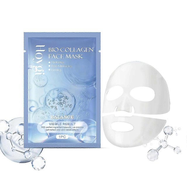Bio-Collagen Real Deep Mask, Collagen Mask for Face, Collagen Reverse Film Volume Peel off Mask, Bio Collagen Face Mask, Pure Collagen Films