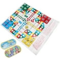 thumbnail image 2 of Fdit Kid Aeroplane Chess Plastic Flight Game With Oval Box Family Party Board Game, 2 of 8