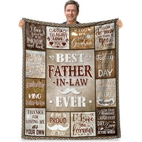 Gift for Husband Blanket, Husband Valentine Gift Throws Blanket from Wife, Wedding Gifts for Husband, Father's Day Birthday Presents for Husband Ultra-Soft Blanket 50x60 Inch