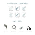 thumbnail image 2 of Moen Engage Chrome Magnetix Six-Function 5.5-Inch Handheld Showerhead with Magnetic Docking System, High-Pressure Detachable Shower Head, 26112, 2 of 9