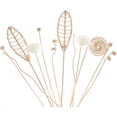 thumbnail image 1 of Haakong 12 Pcs Reed Diffuser Sticks Rattan Flower Reed Fragrance Diffuser Set Diffuser Sticks for Office Home Decor, 1 of 7