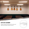 thumbnail image 6 of Ukulele Hanger Bass Wall Hanging Holder Acrylic Guitar Mount Display Shelf Guitars, 6 of 6