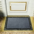 thumbnail image 2 of HBFAGFB Door Mat Non Slip Washable Entry Rug Simple Carpet Suitable for Indoor Home Decoration Grey One Size, 2 of 6