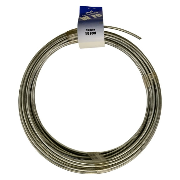 9 WG x 50' Galvanized Steel Wire (1 pcs.)