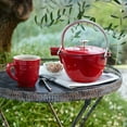 thumbnail image 2 of Staub Cast Iron 1-qt Round Tea Kettle - Cherry, 2 of 5