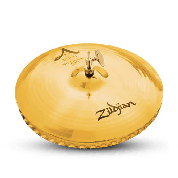 Zildjian 20553 15" Custom Mastersound Hi Hat In Pair - Hihat Drumset Cymbals New