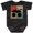 Storm Camo, variant on Monster Truck Retro Racing Boys Baby Bodysuit