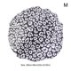 thumbnail image 4 of Qarigey Gorro para dormir para mujer, banda ancha elástica de satén, calentador para el cuero cabelludo, herramientas de belleza para la Sombreros blanco negro M（56-58cm）, 4 of 6