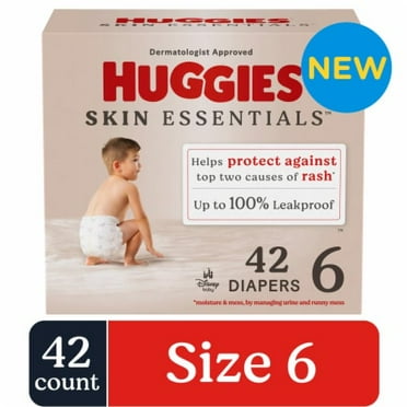 Huggies Skin Essentials Baby Diapers Size 6 (35  lbs)