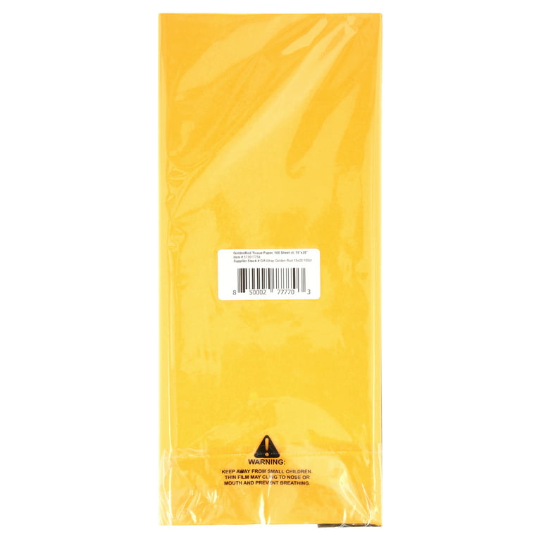 Light Yellow Economy Tissue Paper - Cheap Wholesale Tissue
