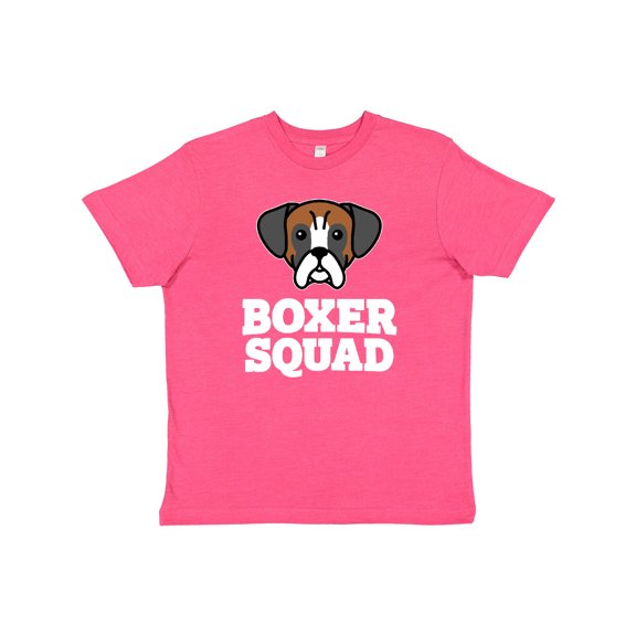 Inktastic Dog Boxer Squad Youth T-Shirt