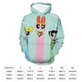thumbnail image 2 of The Powerpuff Girls Unisex Adult Hoodie Casual Hooded Sweatshirt Pullover Novelty 3D Printed Sweater Jacket XL, 2 of 8