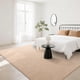 thumbnail image 3 of Alfombra Area B BENRON Soft de 6 x 9 pies, color beige, para sala de estar y dormitorio, 3 of 6