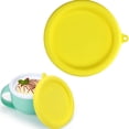 thumbnail image 3 of 1PC Silicone Universal Bowl Covers, 6"  Stretchable Lid Set with Airt Seal, Dishwasher Safe Protectors for Leftovers, Bpa-Free Kitchen Storage Solutions,Yellow, 3 of 7