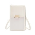 thumbnail image 2 of Hfnxid PU Leather Small Crossbody Phone Bag,Phone Shoulder Bag,Zipper Shoulder Bag Wallet Purse Pocket, 2 of 5