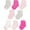 Pink Princess, variant on Rising Star Toddler Socks, Baby Socks Girl, 8 Pack – Organic Quarter Socks for Newborns & Infants, Soft Breathable Cotton