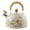Multicolor #t86, variant on Japceit Floral Whistling Tea Kettle, Stainless Steel Stovetop Kettle with Handle, Traditional Style Tea Kettle for Gas and Electric Stove, Vintage Whistling Pot for Home, Kitchen