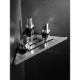 thumbnail image 4 of Estante de ducha de baño de aleación de aluminio, estante de ducha de acero inoxidable, estante de esquina, cesta de almacenamiento de cosméticos triangular, estante de almacenamiento, 4 of 5